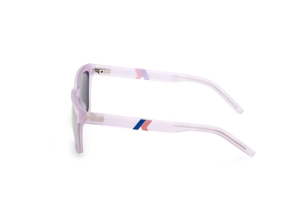 Occhiali da sole K-Way KW0014 (79Z) colore lilla opaco forma rettangolare lenti viola