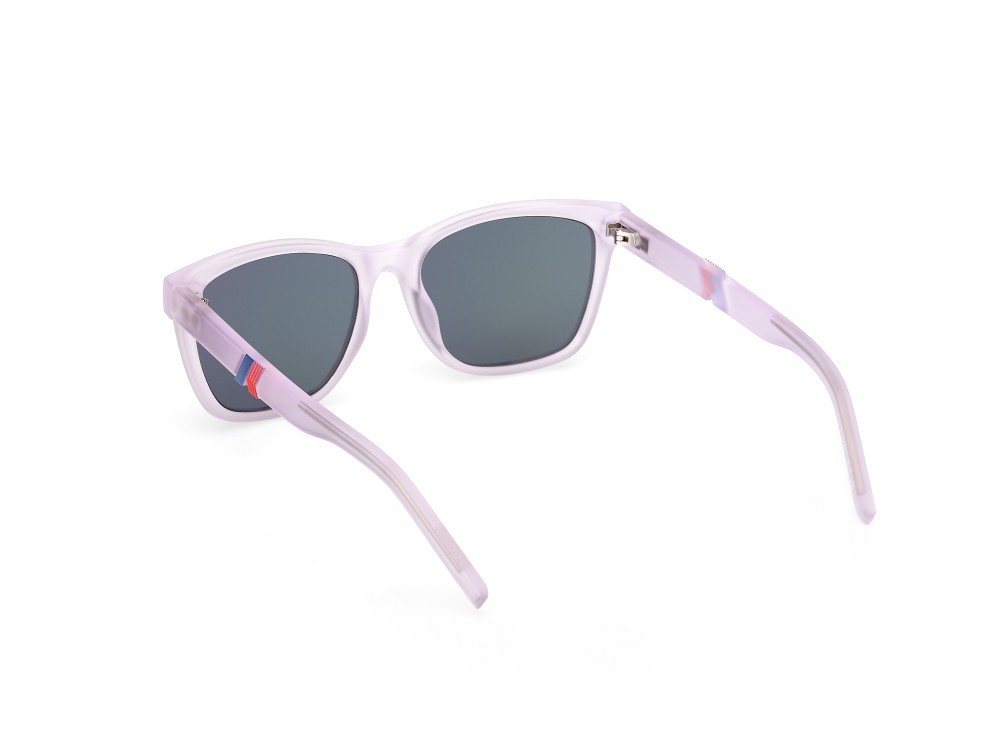 Occhiali da sole K-Way KW0014 (79Z) colore lilla opaco forma rettangolare lenti viola