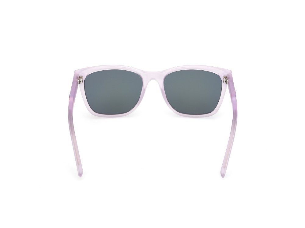 Occhiali da sole K-Way KW0014 (79Z) colore lilla opaco forma rettangolare lenti viola