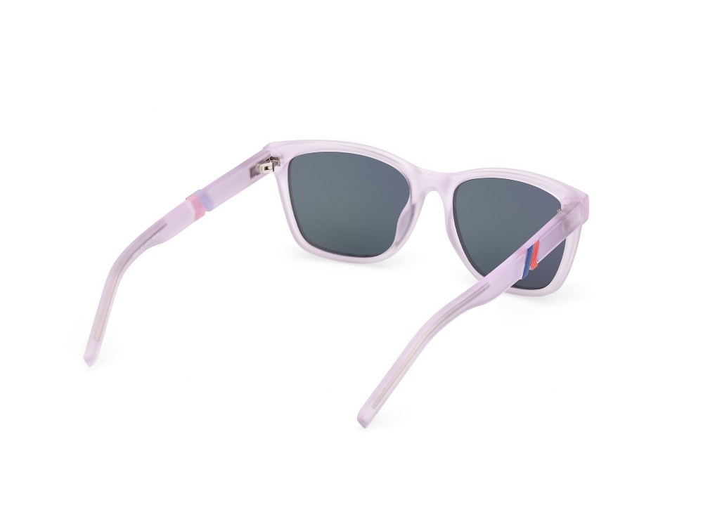Occhiali da sole K-Way KW0014 (79Z) colore lilla opaco forma rettangolare lenti viola