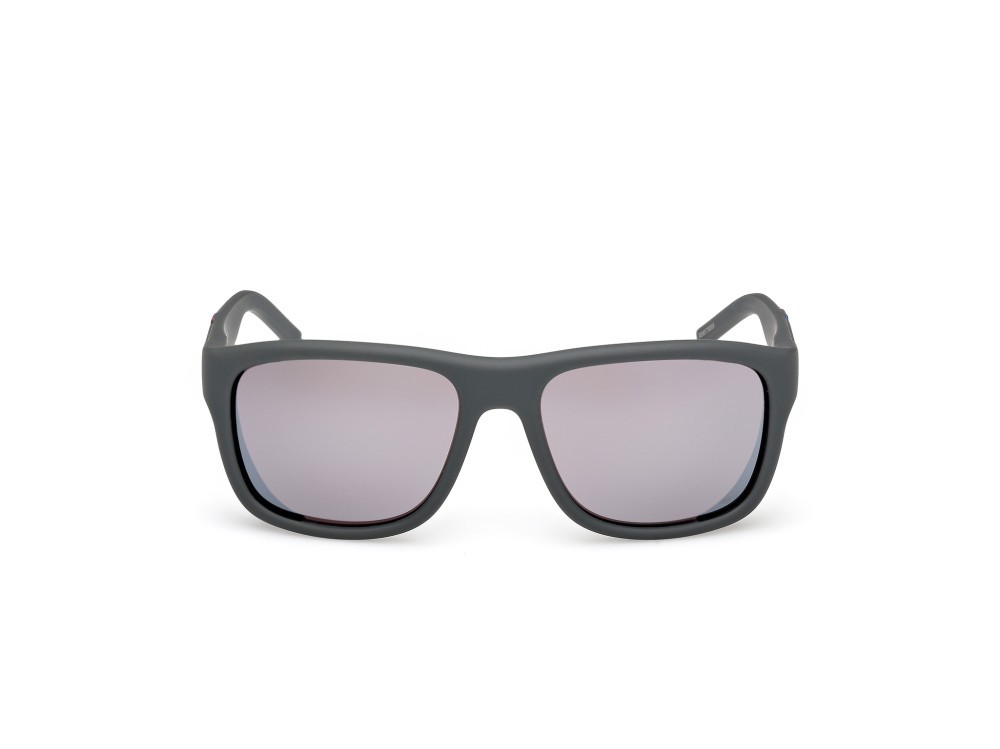 Occhiali da sole K-Way KW0016 (97G) colore verde scuro opaco forma rettangolare lenti marrone specchiato