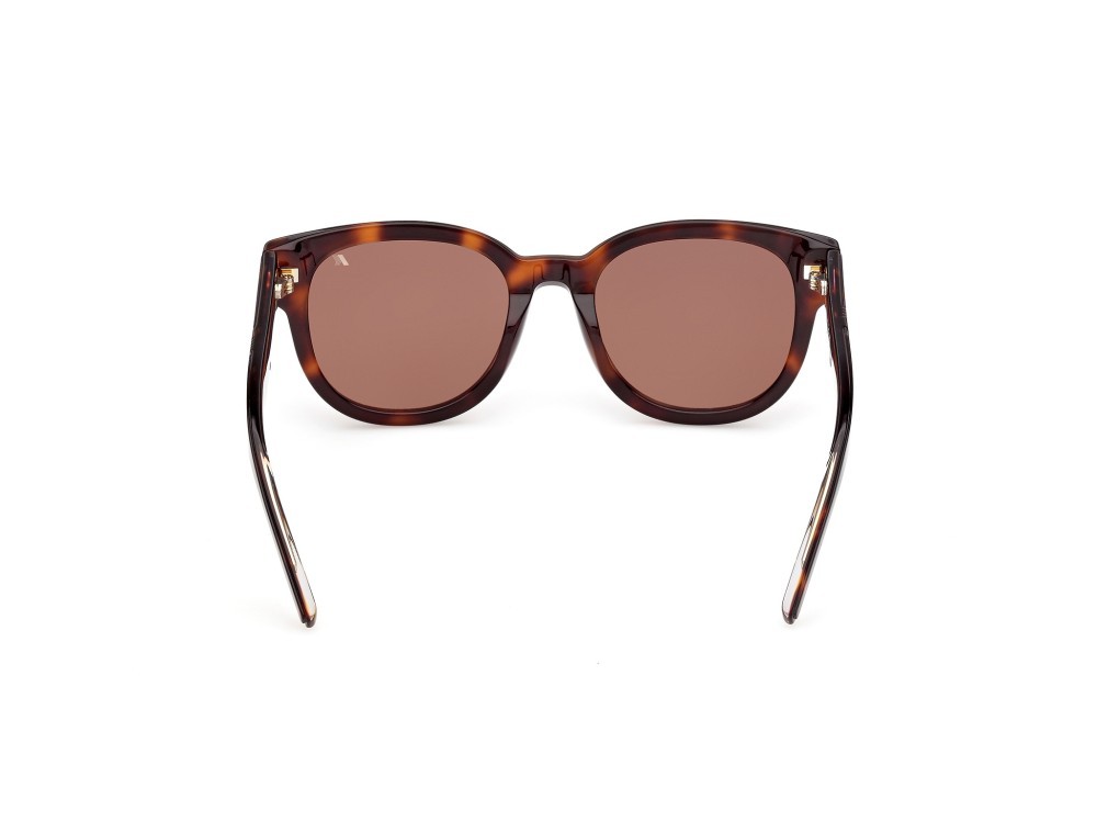 Sunglasses K-Way KW0021 (52E) color avana scura shape round lenses marrone