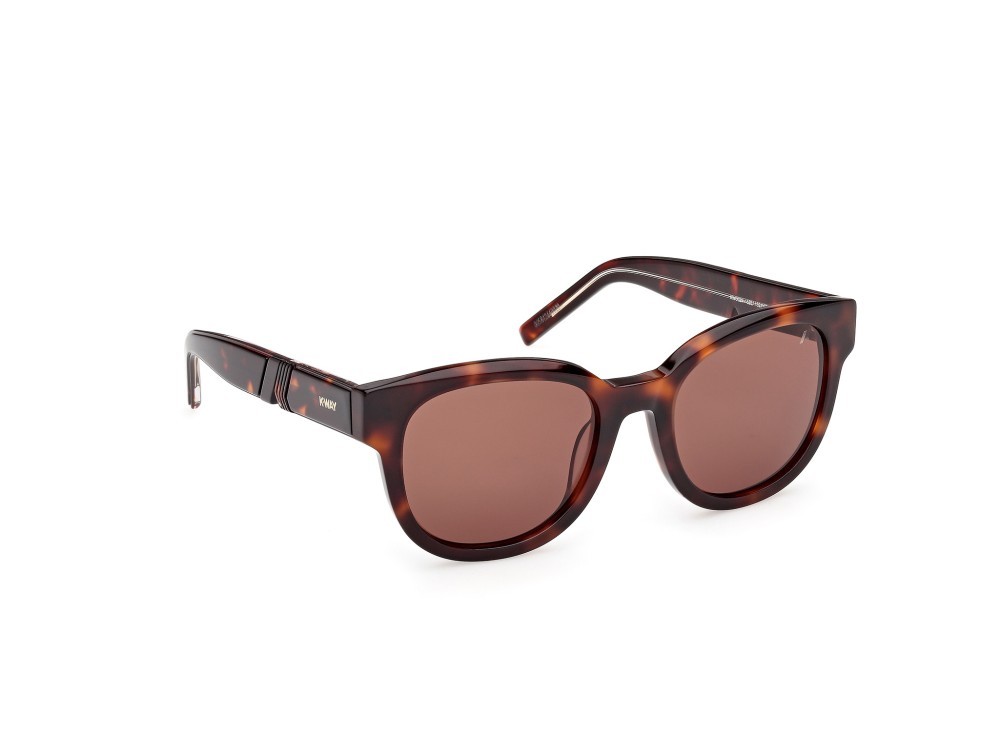 Sunglasses K-Way KW0021 (52E) color avana scura shape round lenses marrone