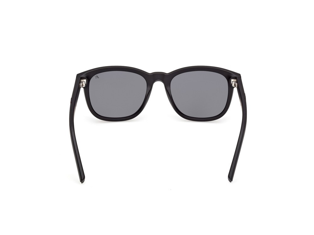 Occhiali da sole K-Way KW0028 (02A) colore nero opaco  forma rotondo lenti fumo