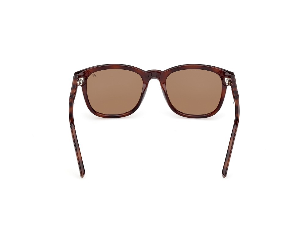 Occhiali da sole K-Way KW0028 (52H) colore avana scura forma rotondo lenti marrone polarizzato