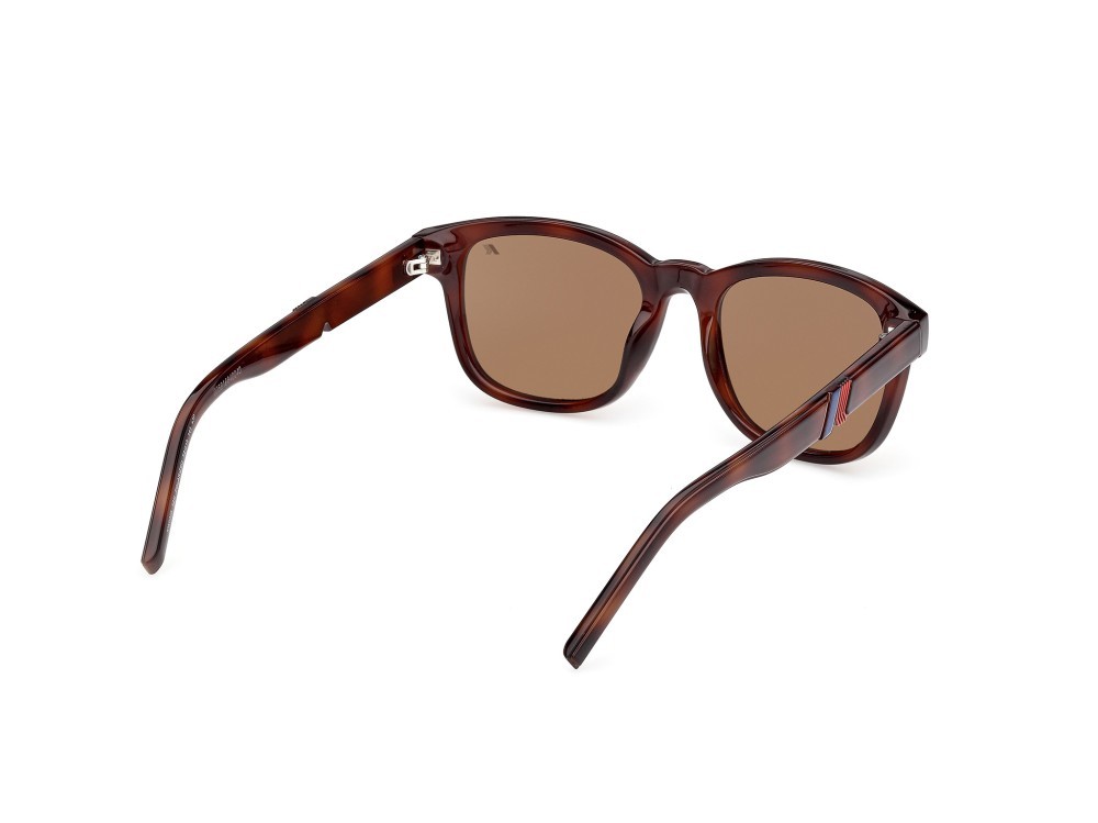 Occhiali da sole K-Way KW0028 (52H) colore avana scura forma rotondo lenti marrone polarizzato