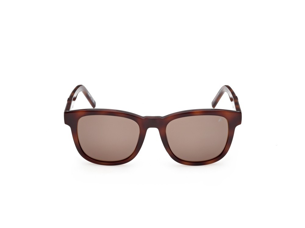 Occhiali da sole K-Way KW0028 (52H) colore avana scura forma rotondo lenti marrone polarizzato