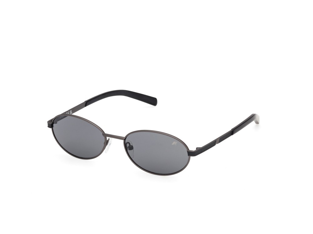 Occhiali da sole K-Way KW0030 (09A) colore antracite opaco - nero opaco forma ovale lenti fumo