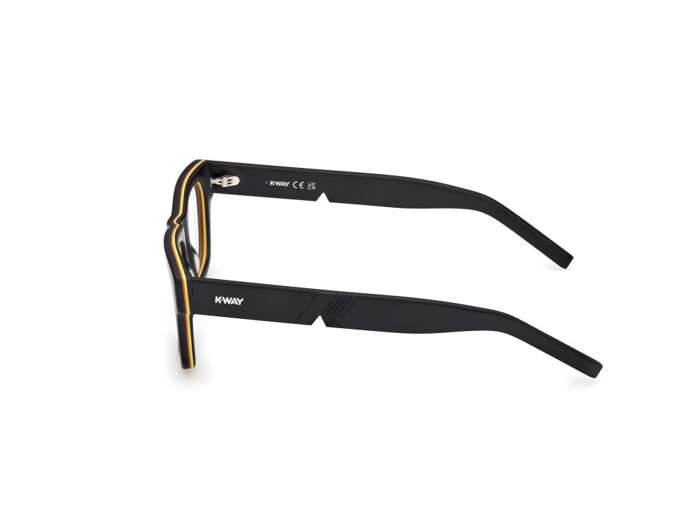 Occhiali da vista K-Way KW5001 (002) colore nero opaco  forma rettangolare 