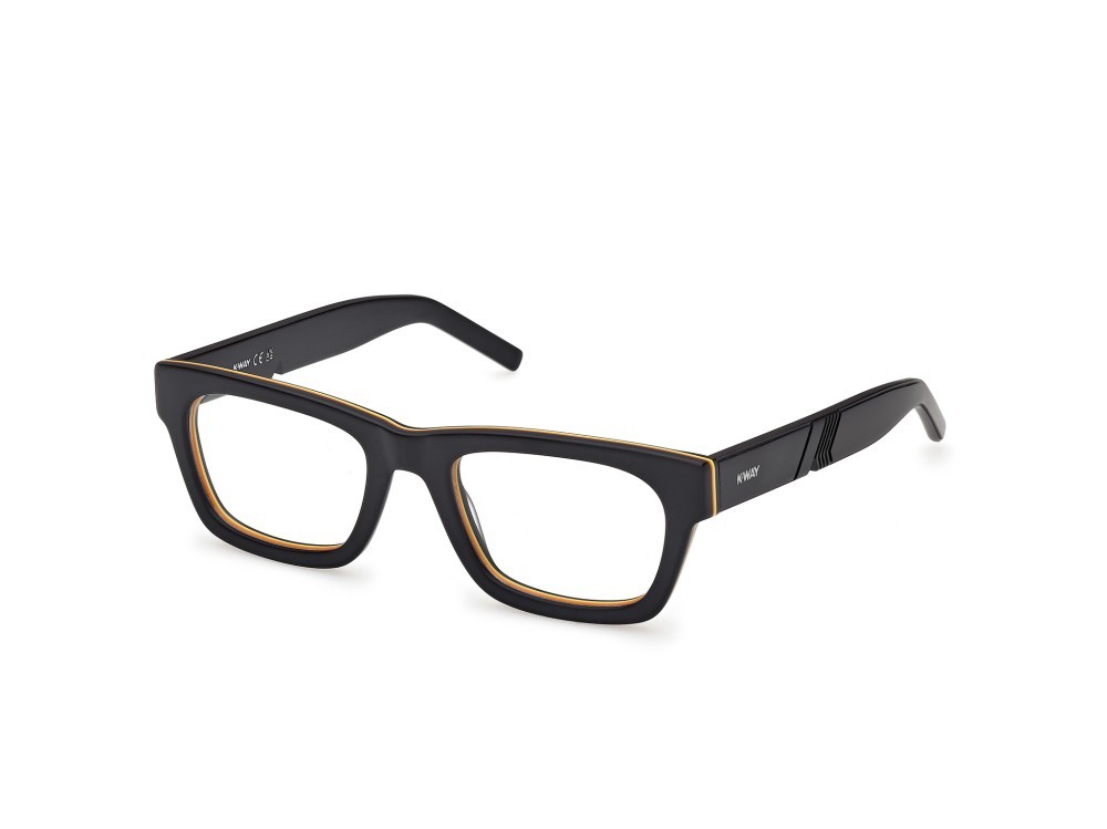 Occhiali da vista K-Way KW5001 (002) colore nero opaco  forma rettangolare 
