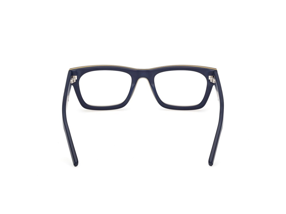Eyeglasses K-Way KW5001 (092) color blu/monocolore - blu opaco shape rectangle 