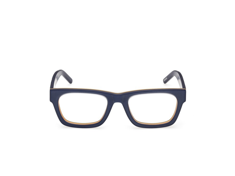 Eyeglasses K-Way KW5001 (092) color blu/monocolore - blu opaco shape rectangle 