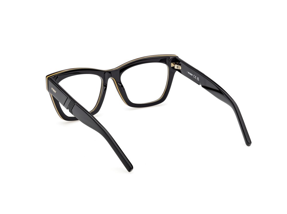 Eyeglasses K-Way KW5002 (001) color nero lucido shape cat eye 