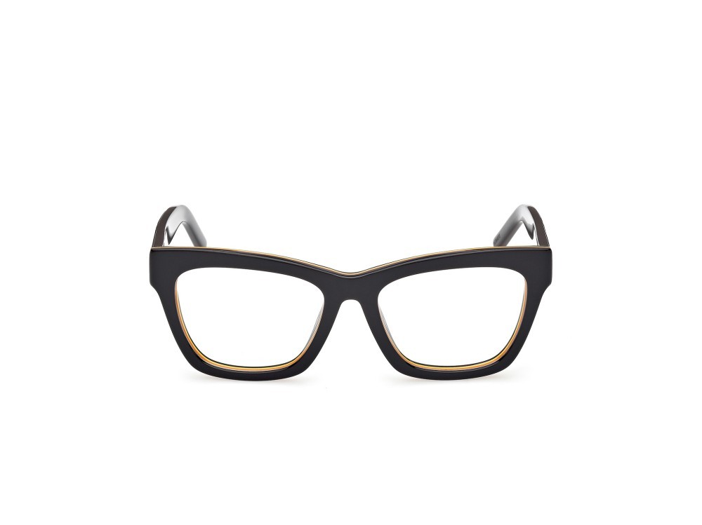 Eyeglasses K-Way KW5002 (001) color nero lucido shape cat eye 