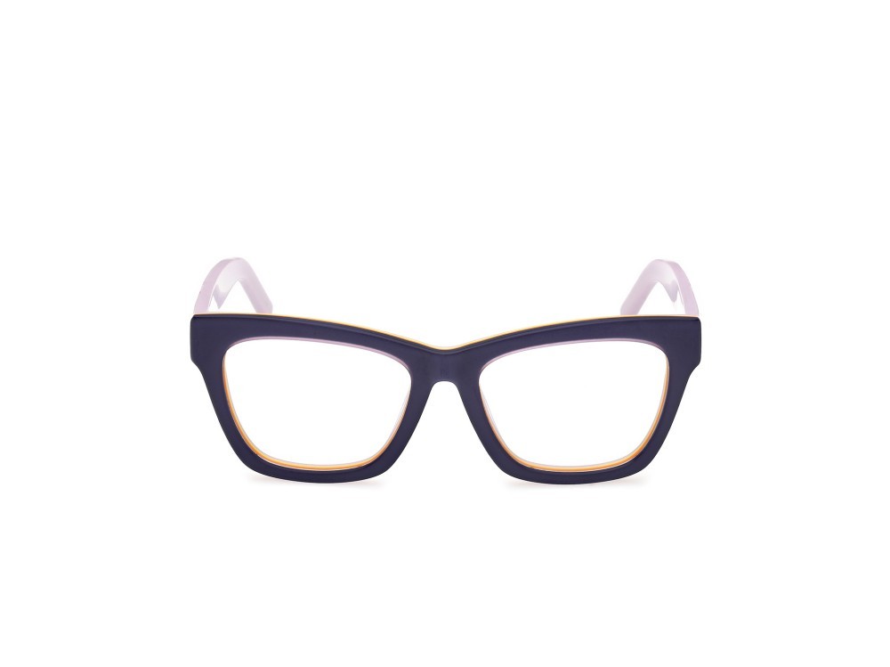 Eyeglasses K-Way KW5002 (083) color viola/monocolore - lilla opaco shape cat eye 