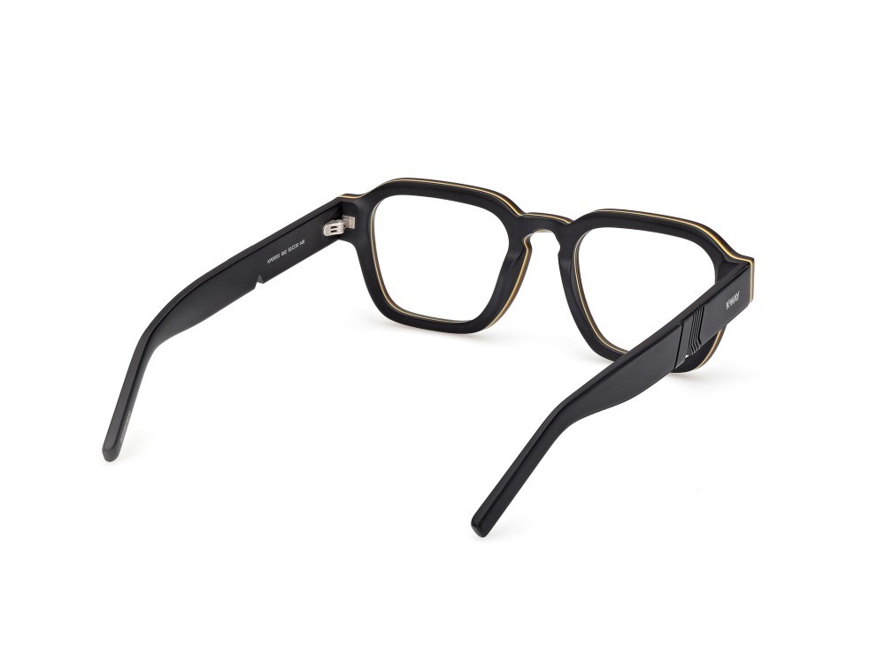 Eyeglasses K-Way KW5003 (002) color nero opaco shape geometric 