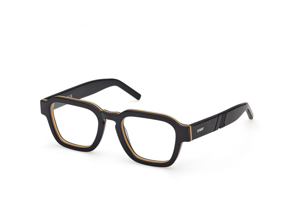 Eyeglasses K-Way KW5003 (002) color nero opaco shape geometric 