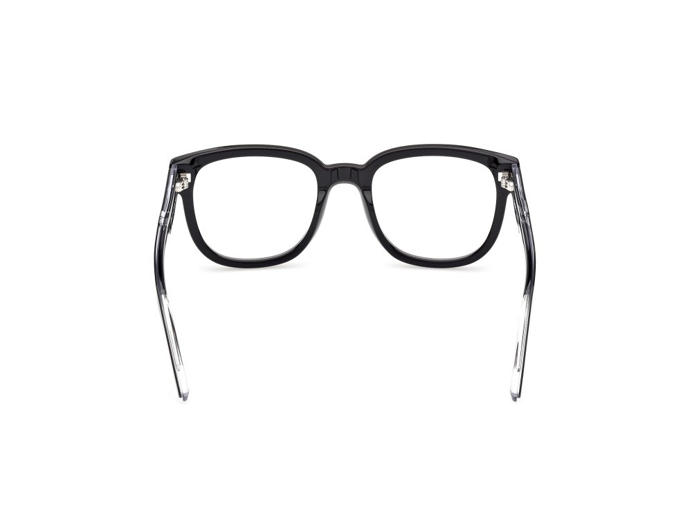 Eyeglasses K-Way KW5007 (001) color nero lucido - nero/cristallo shape round 