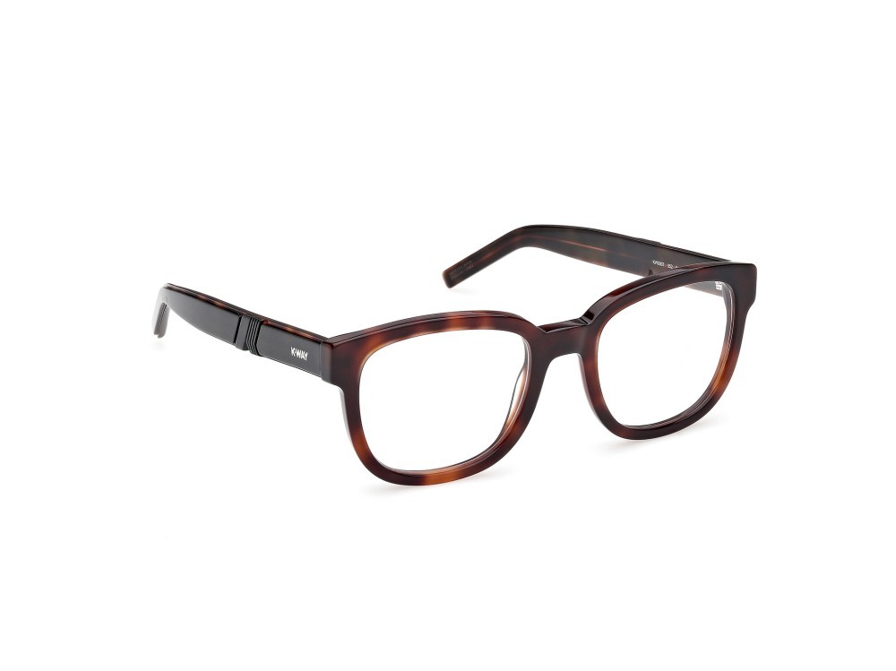 Eyeglasses K-Way KW5007 (052) color avana scura - verde chiaro/avana shape round 