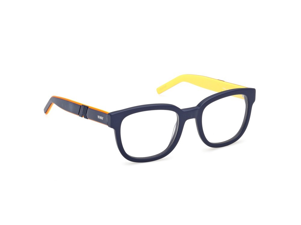 Occhiali da vista K-Way KW5007 (091) colore blu opaco - blu/monocolore forma rotondo 