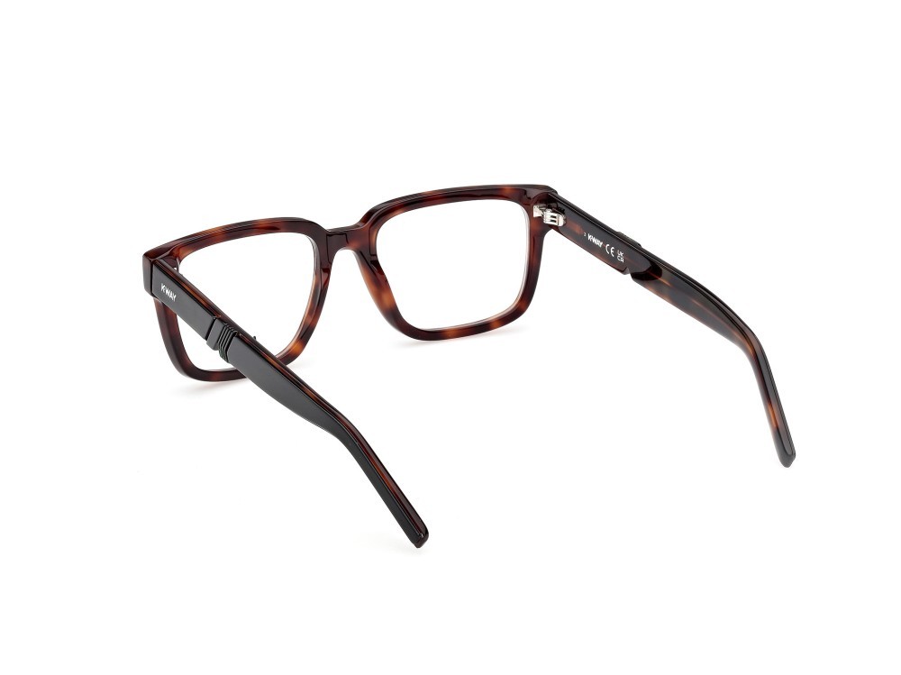 Eyeglasses K-Way KW5008 (052) color avana scura - verde chiaro/avana shape square 