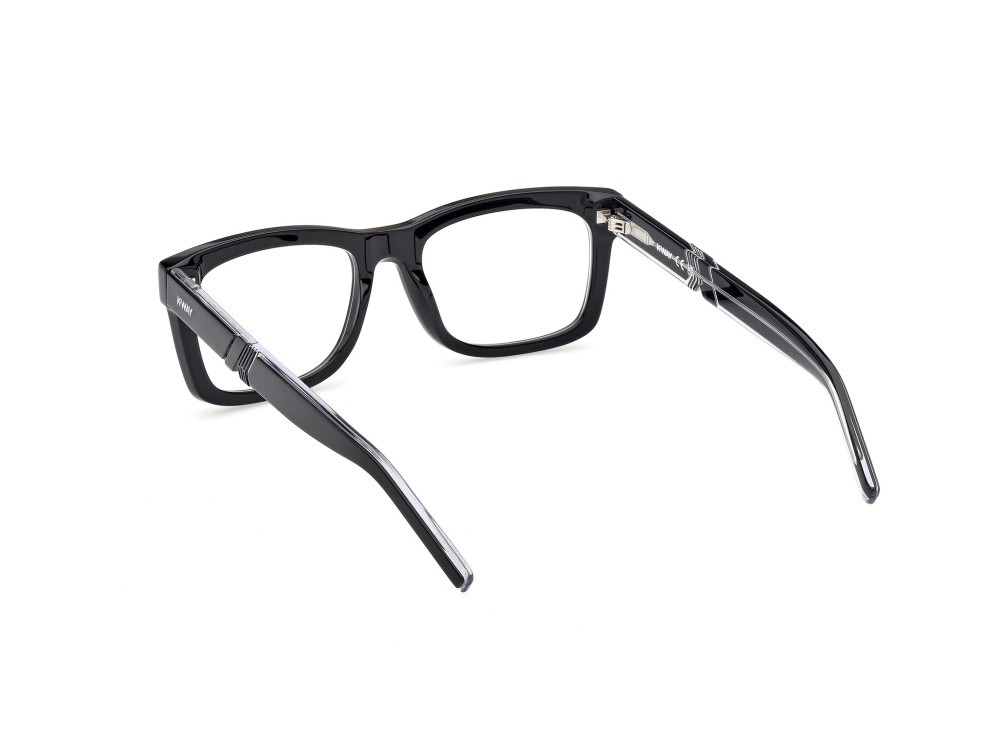 Occhiali da vista K-Way KW5009 (001) colore nero lucido - nero/cristallo forma rettangolare 
