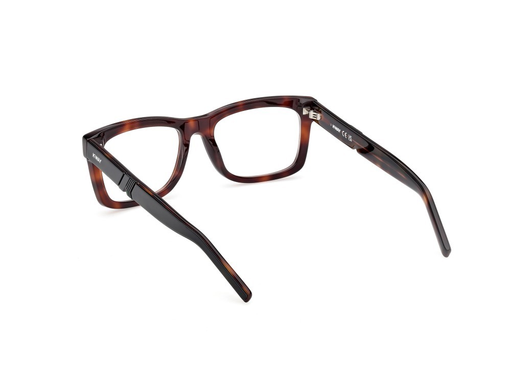 Eyeglasses K-Way KW5009 (052) color avana scura - verde chiaro/avana shape rectangle 