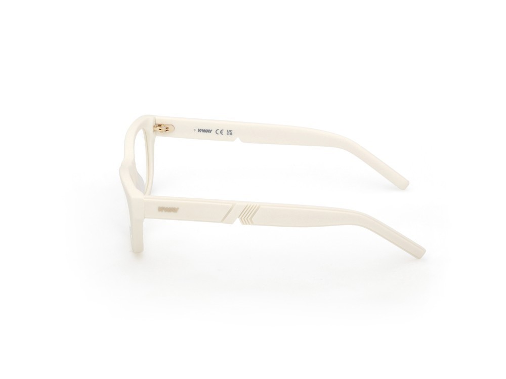 Occhiali da vista K-Way KW5010 (021) colore bianco opaco forma cat eye 