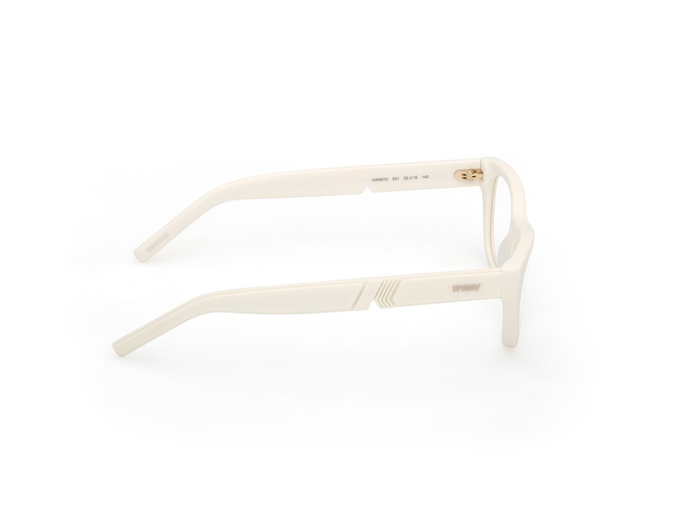 Occhiali da vista K-Way KW5010 (021) colore bianco opaco forma cat eye 