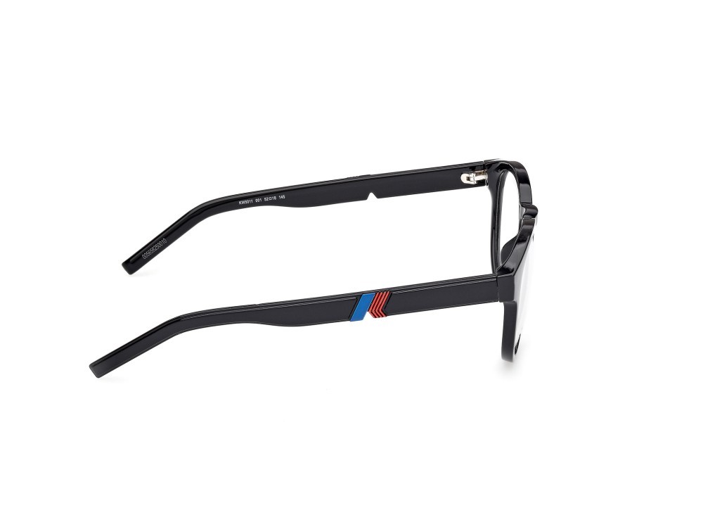 Occhiali da vista K-Way KW5011 (001) colore nero lucido  forma rotondo 