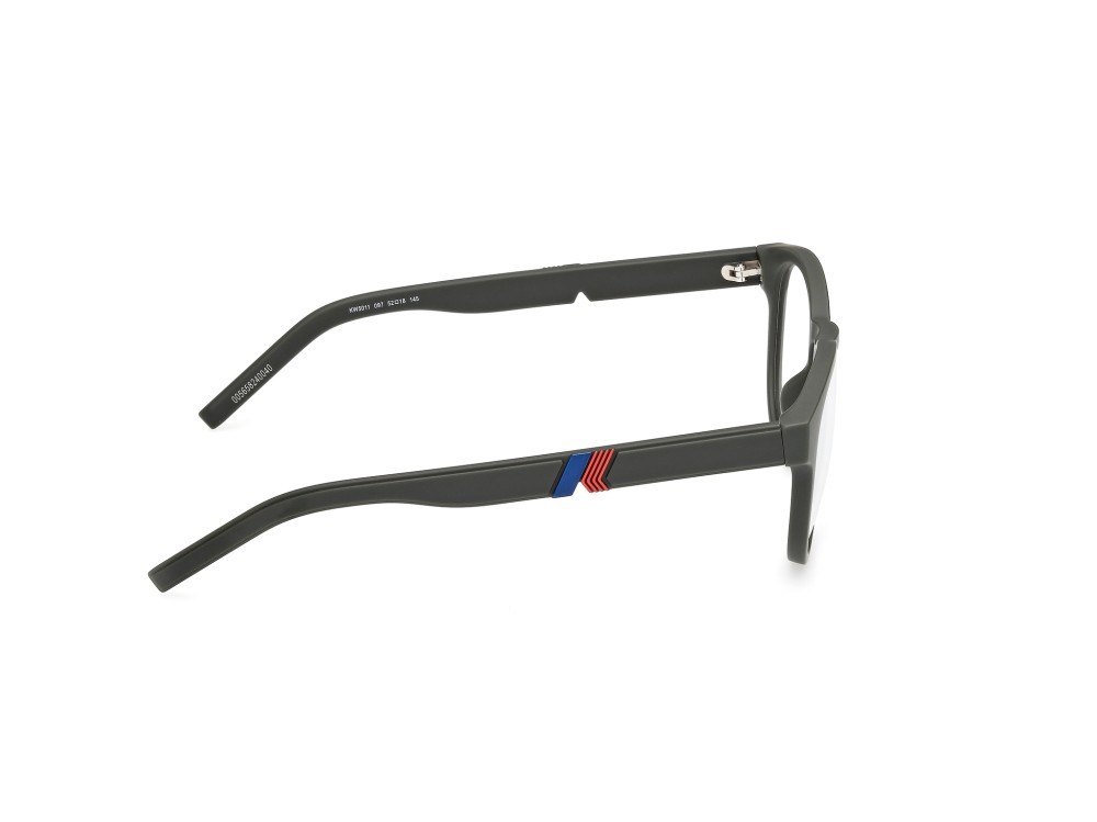 Occhiali da vista K-Way KW5011 (097) colore verde scuro opaco forma rotondo 