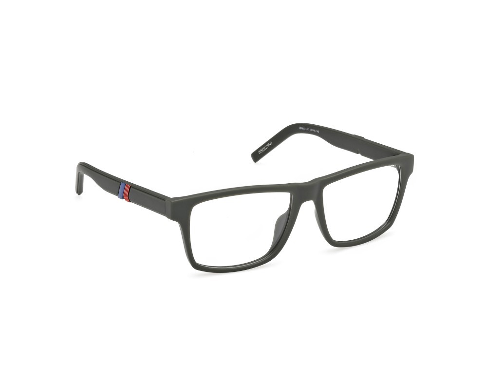 Occhiali da vista K-Way KW5012 (097) colore verde scuro opaco forma rettangolare 