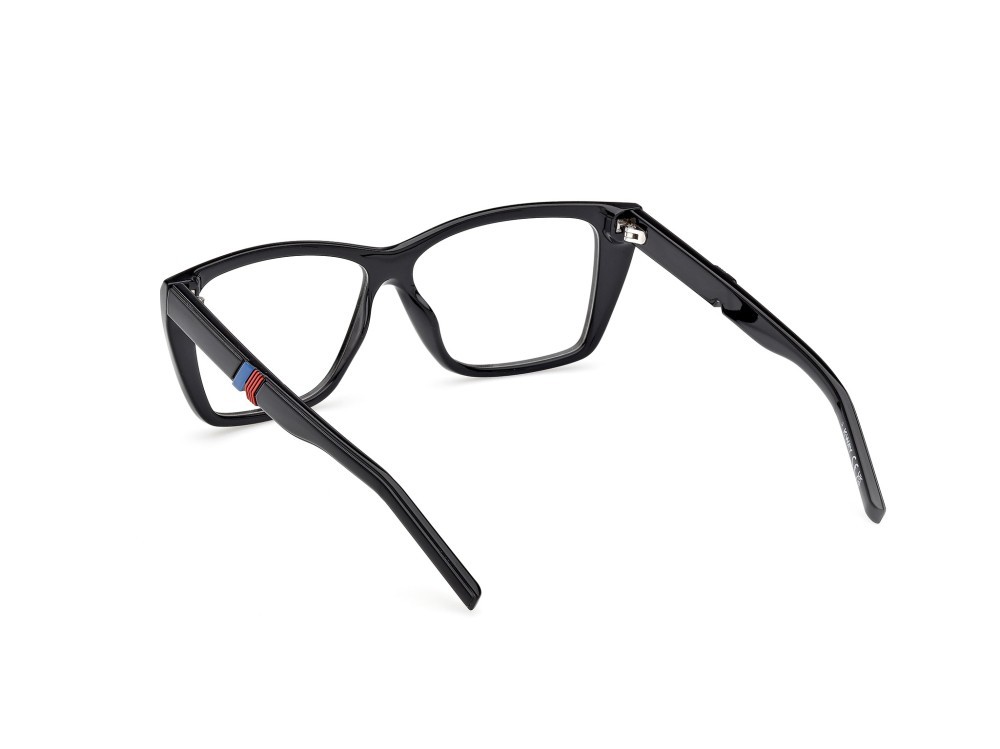 Eyeglasses K-Way KW5013 (001) color nero lucido shape butterfly 