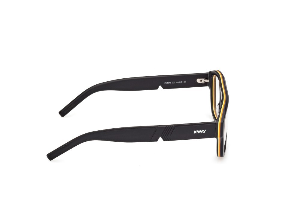 Occhiali da vista K-Way KW5016 (002) colore nero opaco forma rettangolare 