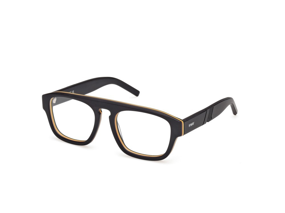 Occhiali da vista K-Way KW5016 (002) colore nero opaco forma rettangolare 