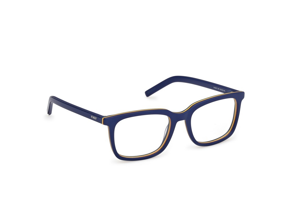 Occhiali da vista K-Way KW5017 (091) colore blu opaco forma rettangolare 