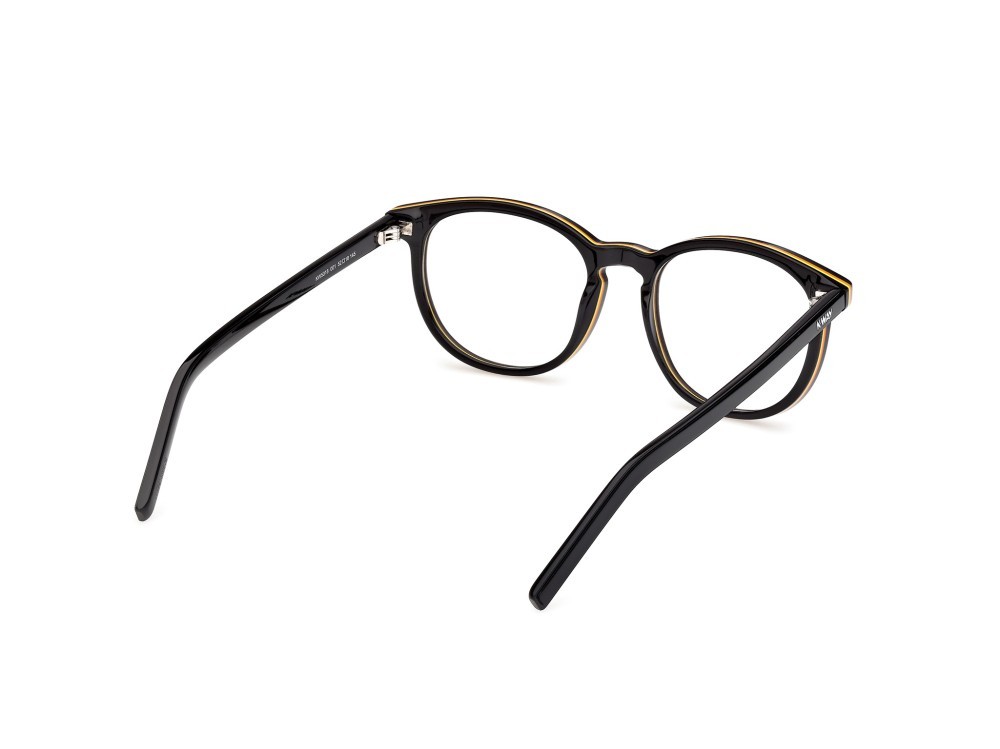 Occhiali da vista K-Way KW5018 (001) colore nero lucido forma rotondo 