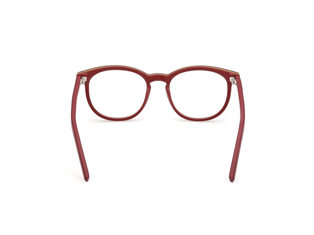 Eyeglasses K-Way KW5018 (067) color rosso scuro opaco shape round 