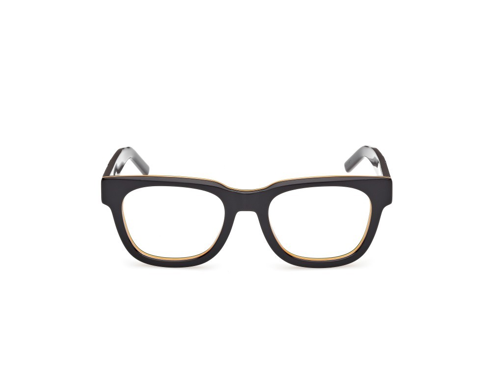 Occhiali da vista K-Way KW5019 (001) +clip-on colore nero lucido forma rettangolare 