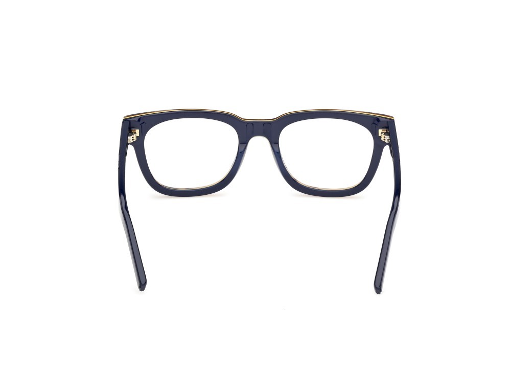 Occhiali da vista K-Way KW5019 (053) +clip-on colore avana bionda / blu lucido forma rettangolare 