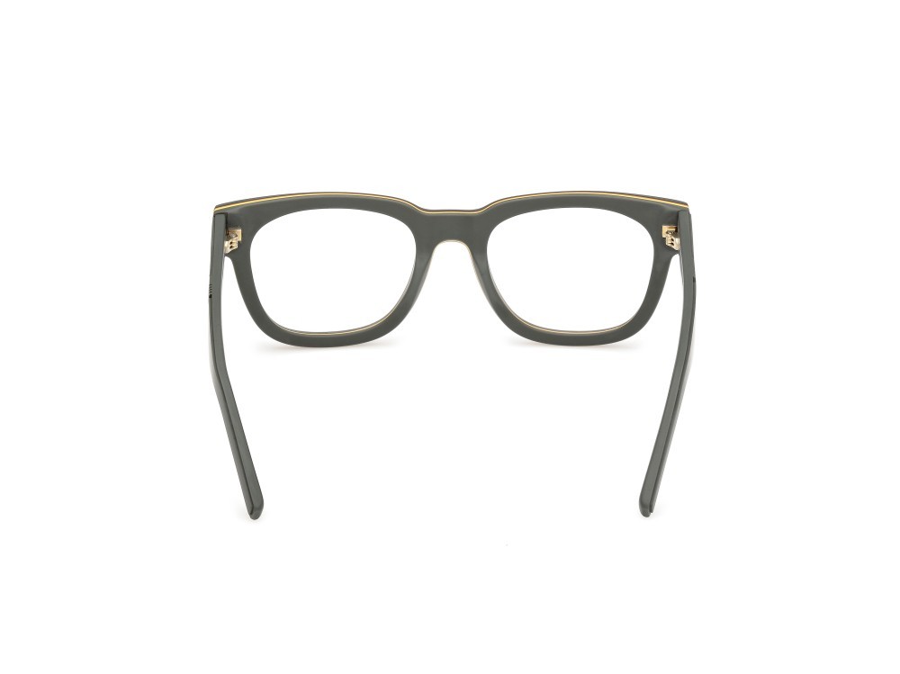 Occhiali da vista K-Way KW5019 (097) +clip-on colore verde scuro opaco forma rettangolare 