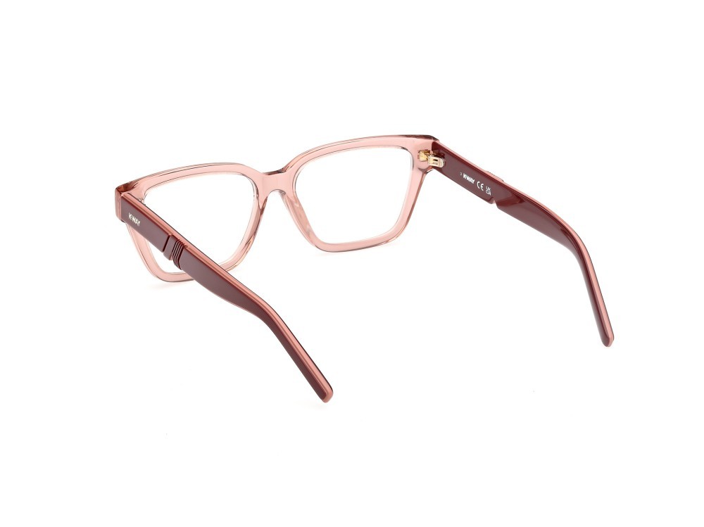 Eyeglasses K-Way KW5020 (072) color  rosa chiaro lucido - bordeaux/monocolore shape butterfly 