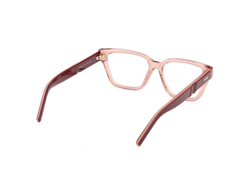 Eyeglasses K-Way KW5020 (072) color  rosa chiaro lucido - bordeaux/monocolore shape butterfly 