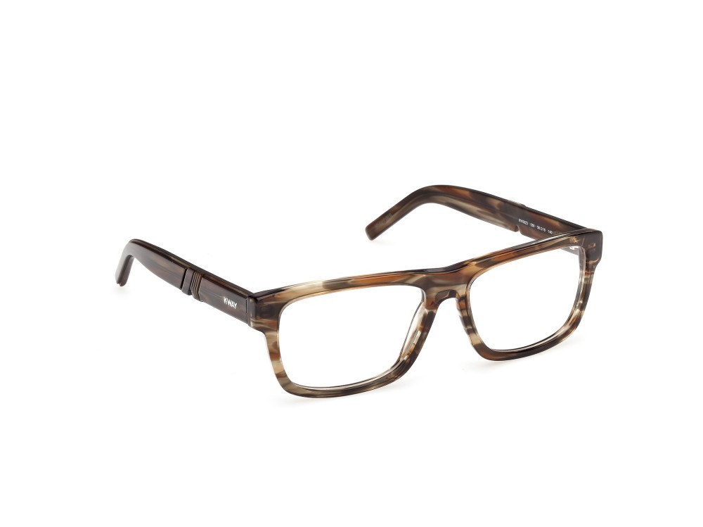 Eyeglasses K-Way KW5023 (050) color marrone chiaro/striato shape rectangle 