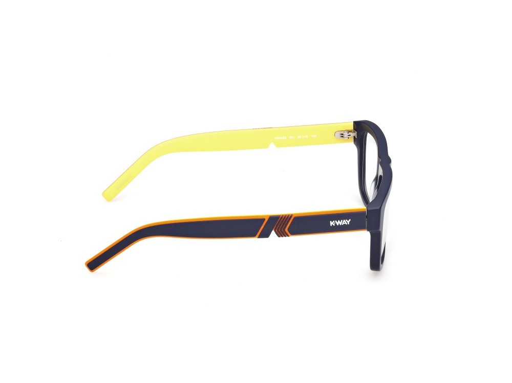 Occhiali da vista K-Way KW5023 (091) colore blu opaco forma rettangolare 