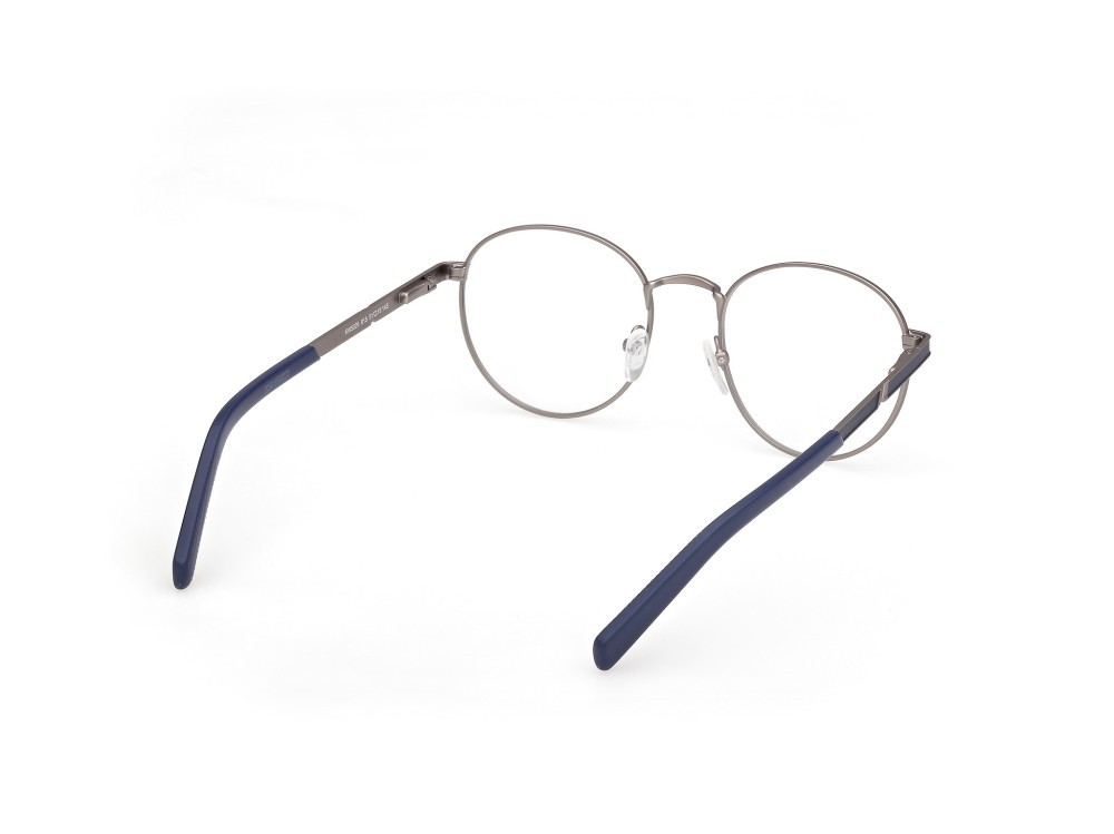 Eyeglasses K-Way KW5026 (015) color rutenio chiaro opaco - blu opaco shape round 