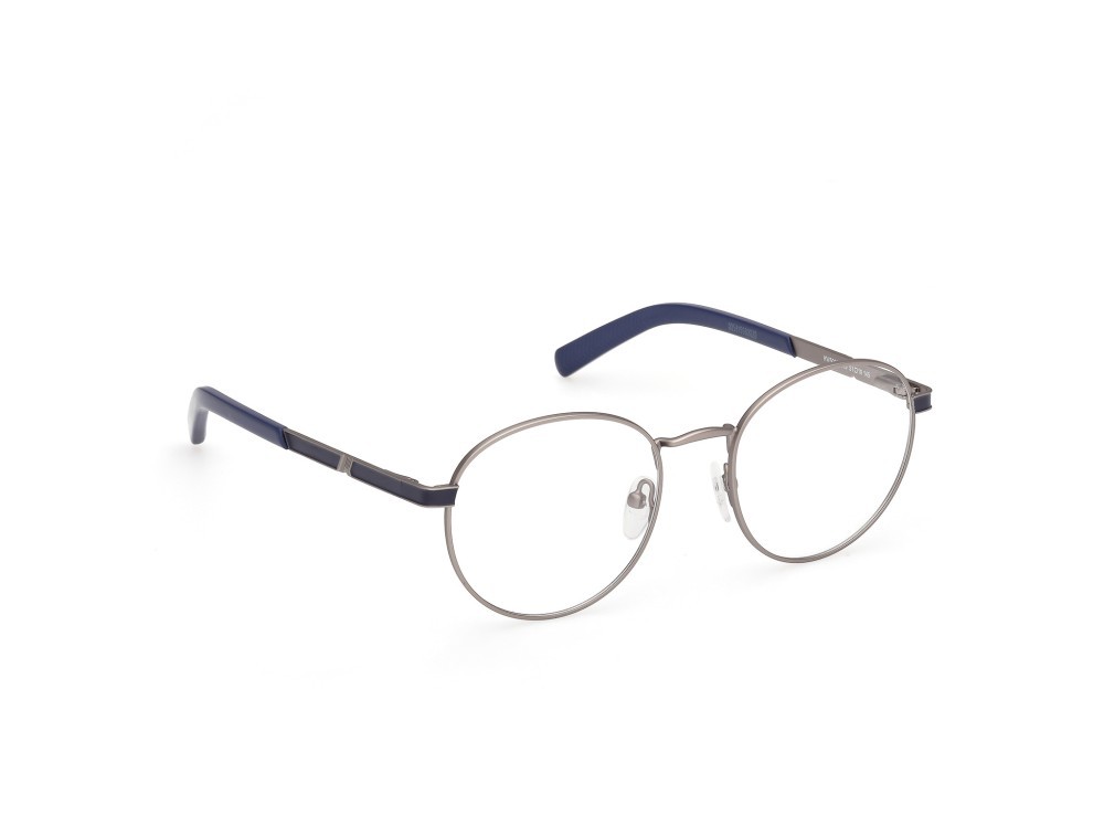 Eyeglasses K-Way KW5026 (015) color rutenio chiaro opaco - blu opaco shape round 