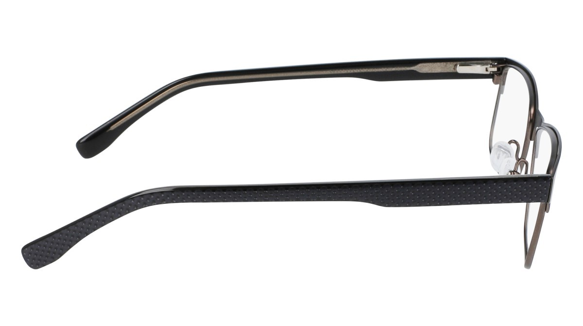 Eyeglasses Lacoste L2217 N (001) color matte black shape rectangle 