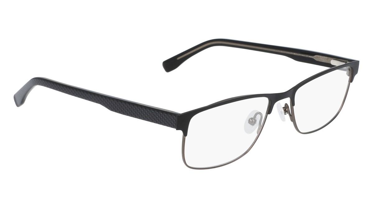 Eyeglasses Lacoste L2217 N (001) color matte black shape rectangle 