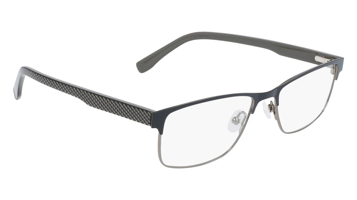 Occhiali da vista Lacoste L2217 N (033) colore gunmetal forma rettangolare 